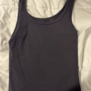 Aritzia Sleek Black Tank Top